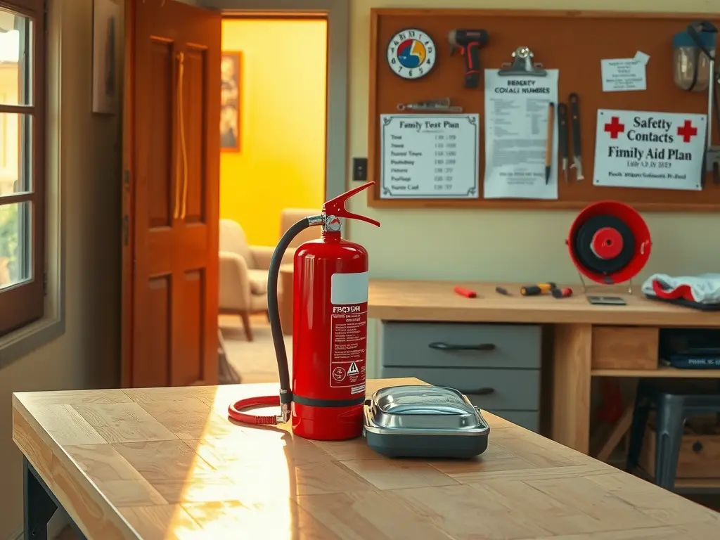 Emergency Preparedness: Fire Extinguishers and First Aid Kits