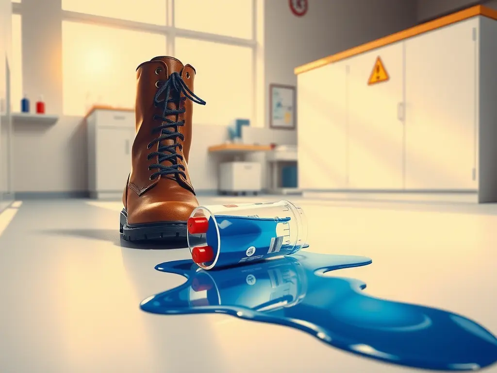 Footwear: Protecting Against Spills and Drops