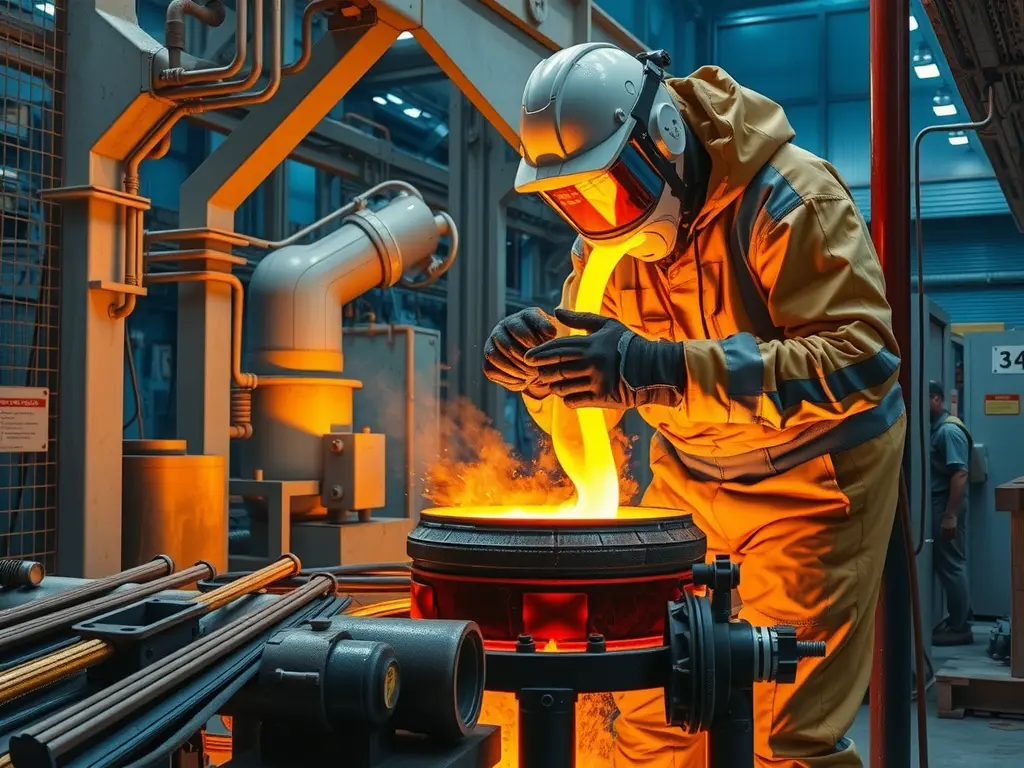 Handling Molten Metals Safely