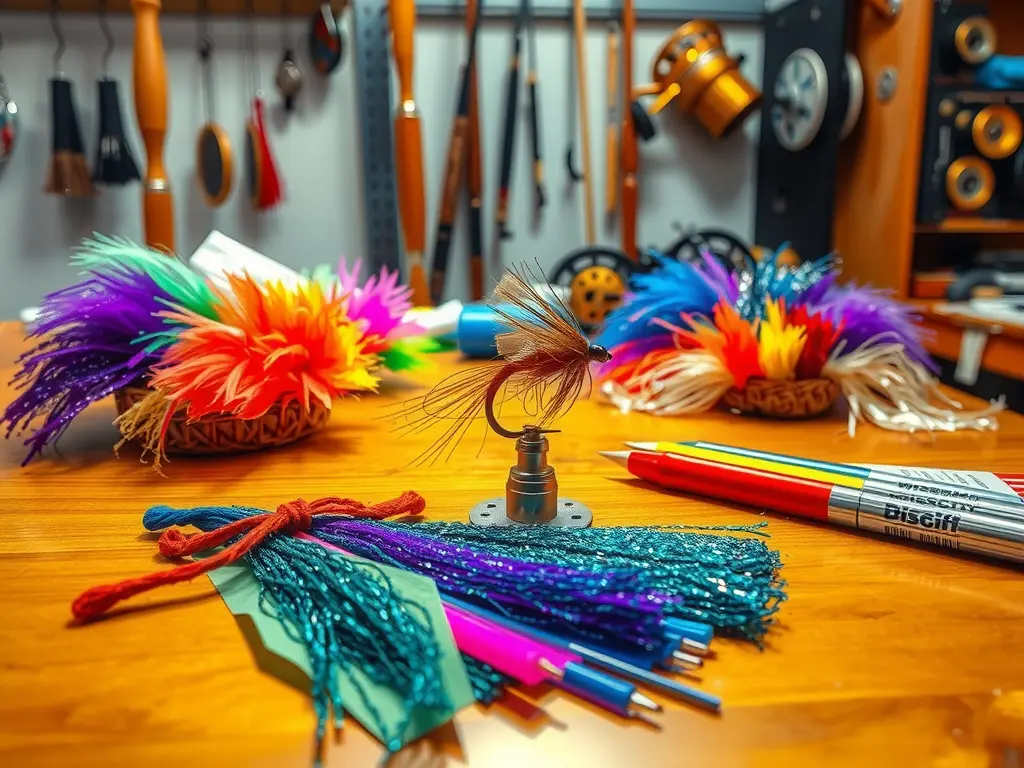 Modern Fly Tying: Utilizing Synthetic Materials