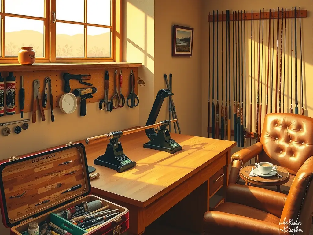 Organizing Your Rod Building Workshop