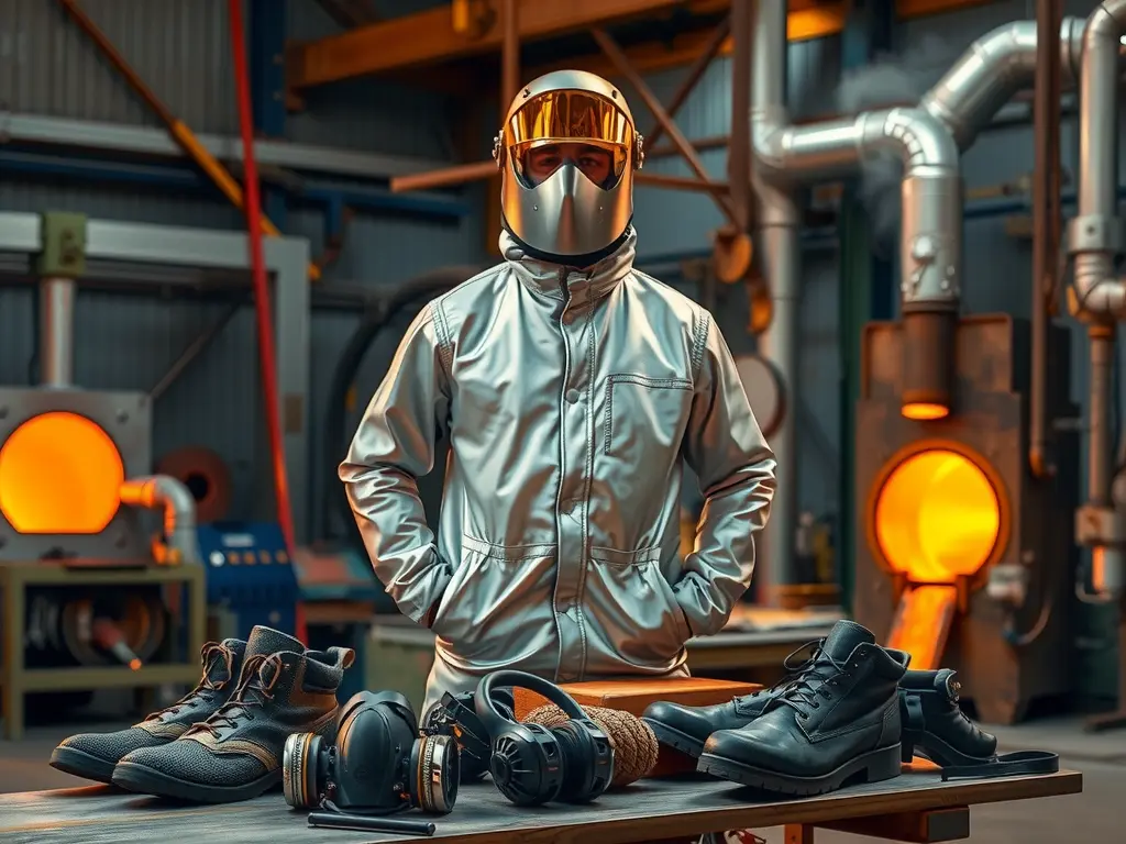 Safety Gear for Metal Casting