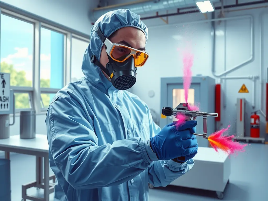 Safety Measures When Working with Powder Coatings