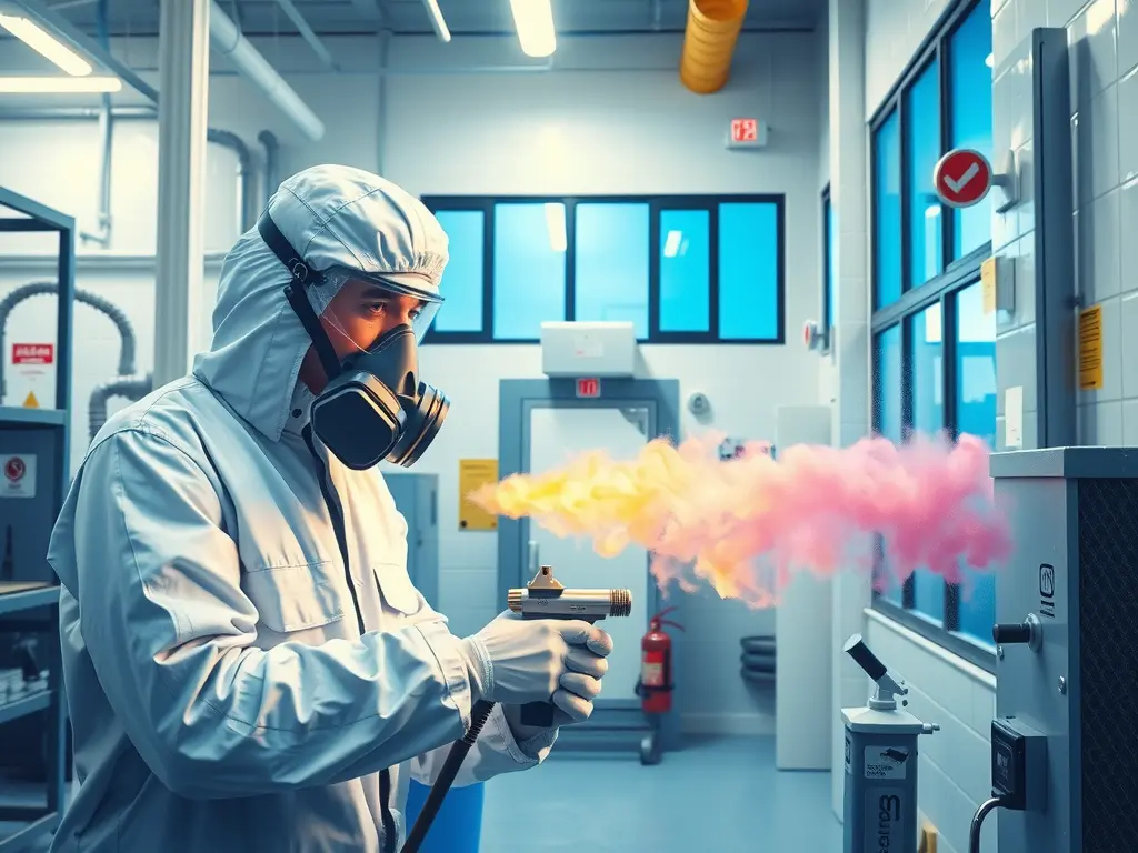 Safety Measures When Working with Powder Coatings