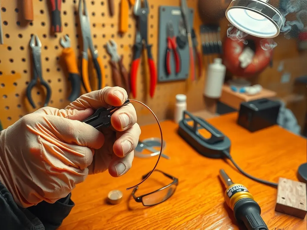 Safety Precautions When Cutting and Shaping Wire